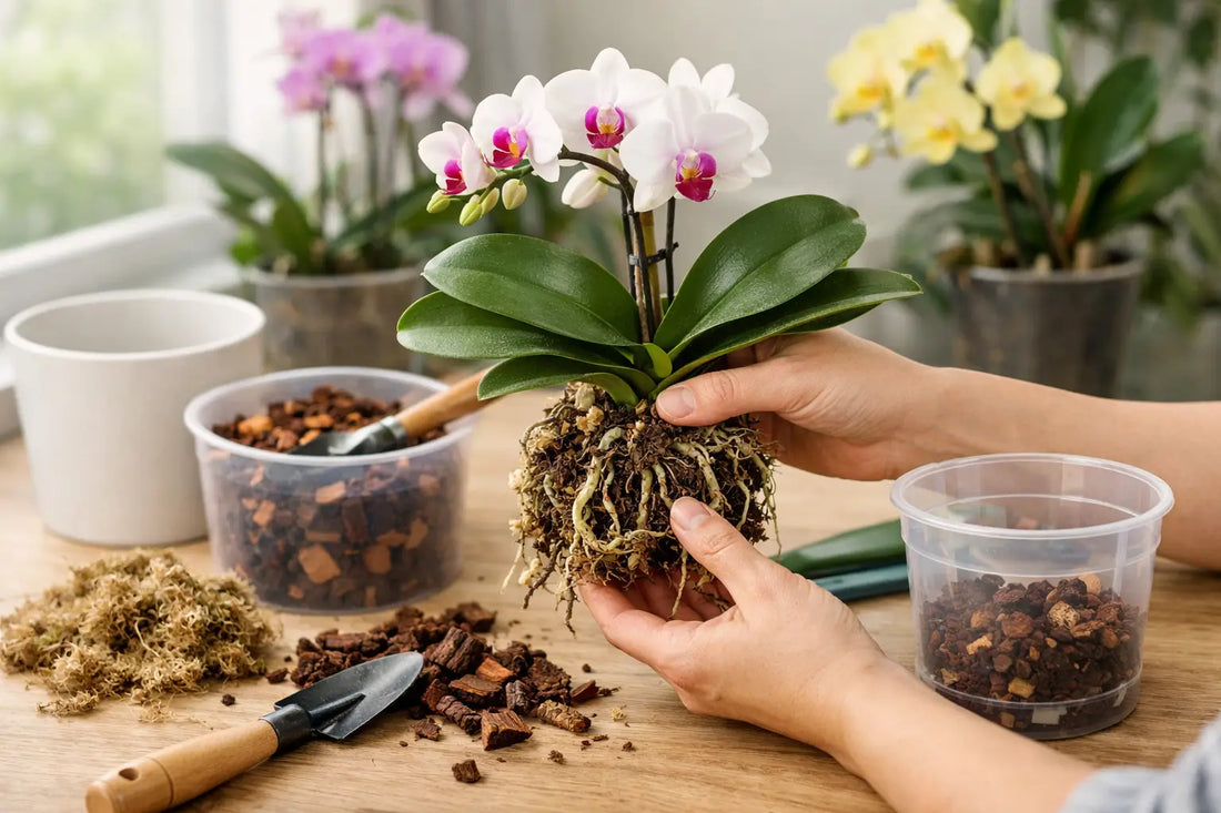 Cuándo trasplantar una orquídea sin fallar