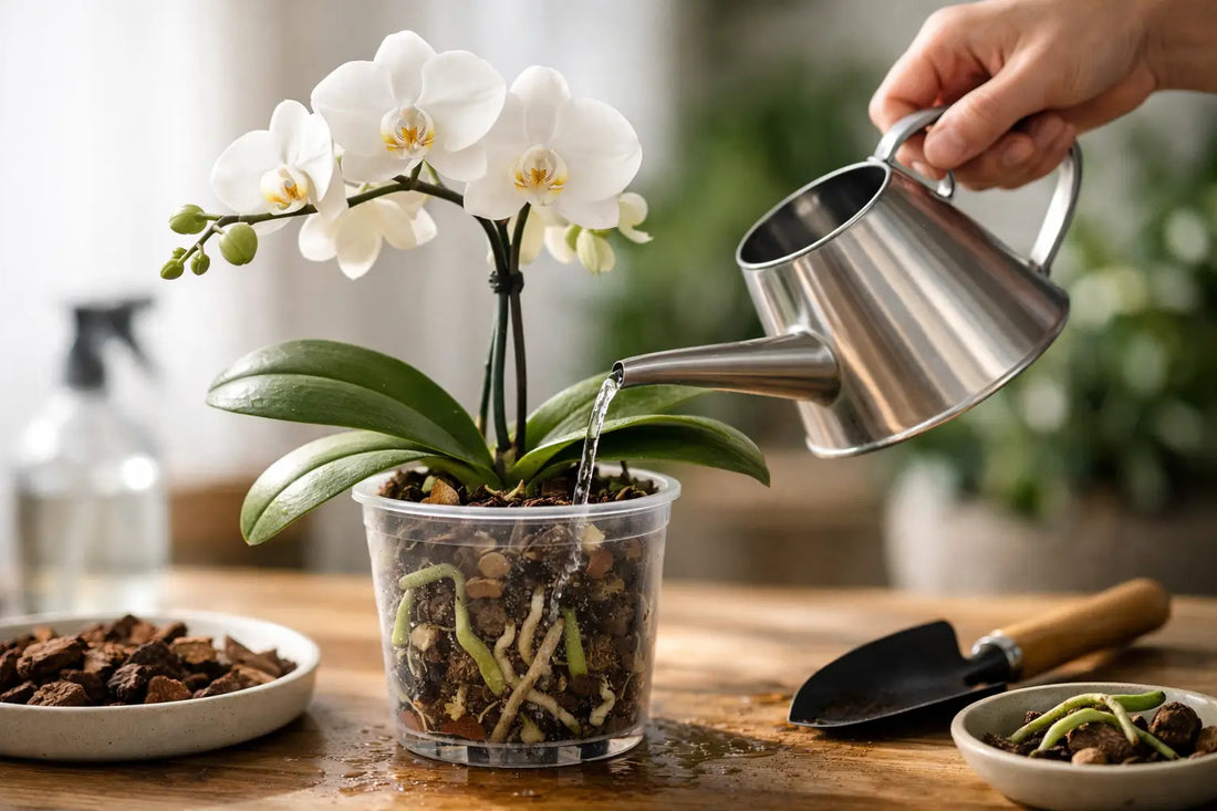 Cómo regar orquídeas sin pudrir sus raíces