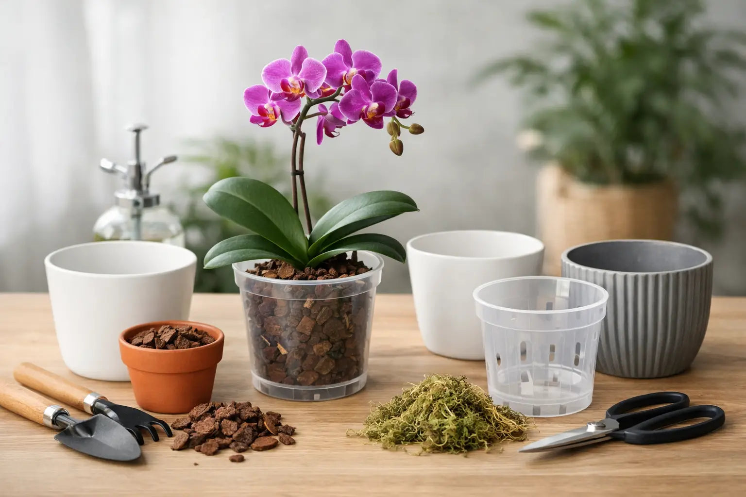 Cómo elegir maceta para orquídea bien