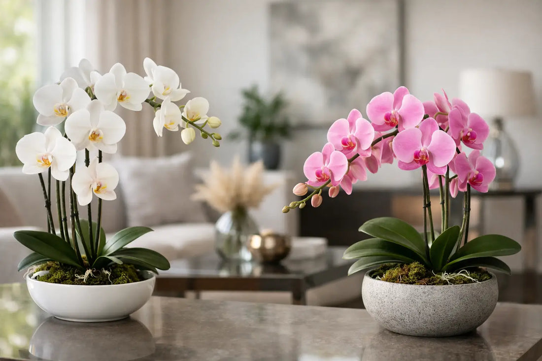 Orquídeas para decoración interior con estilo