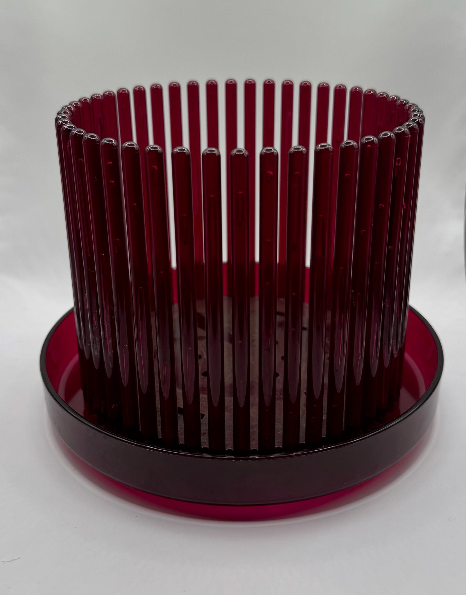 Macetero para Orquideas concho de vino M